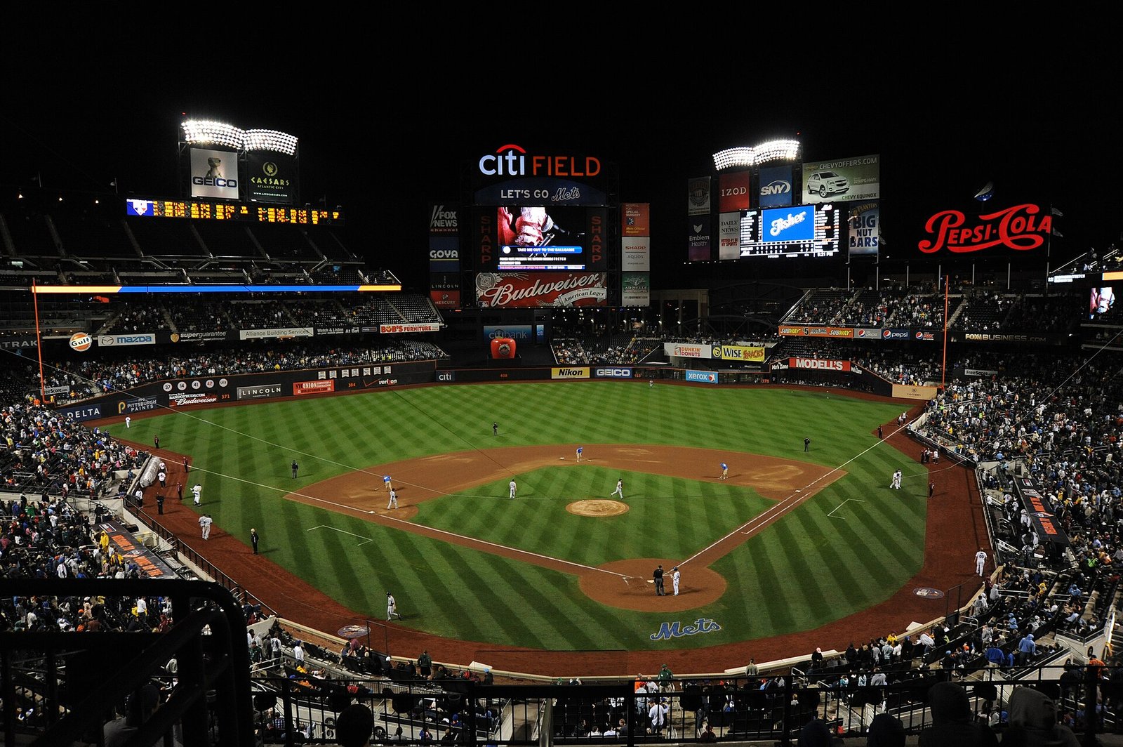Citi Field 2010 Night Game